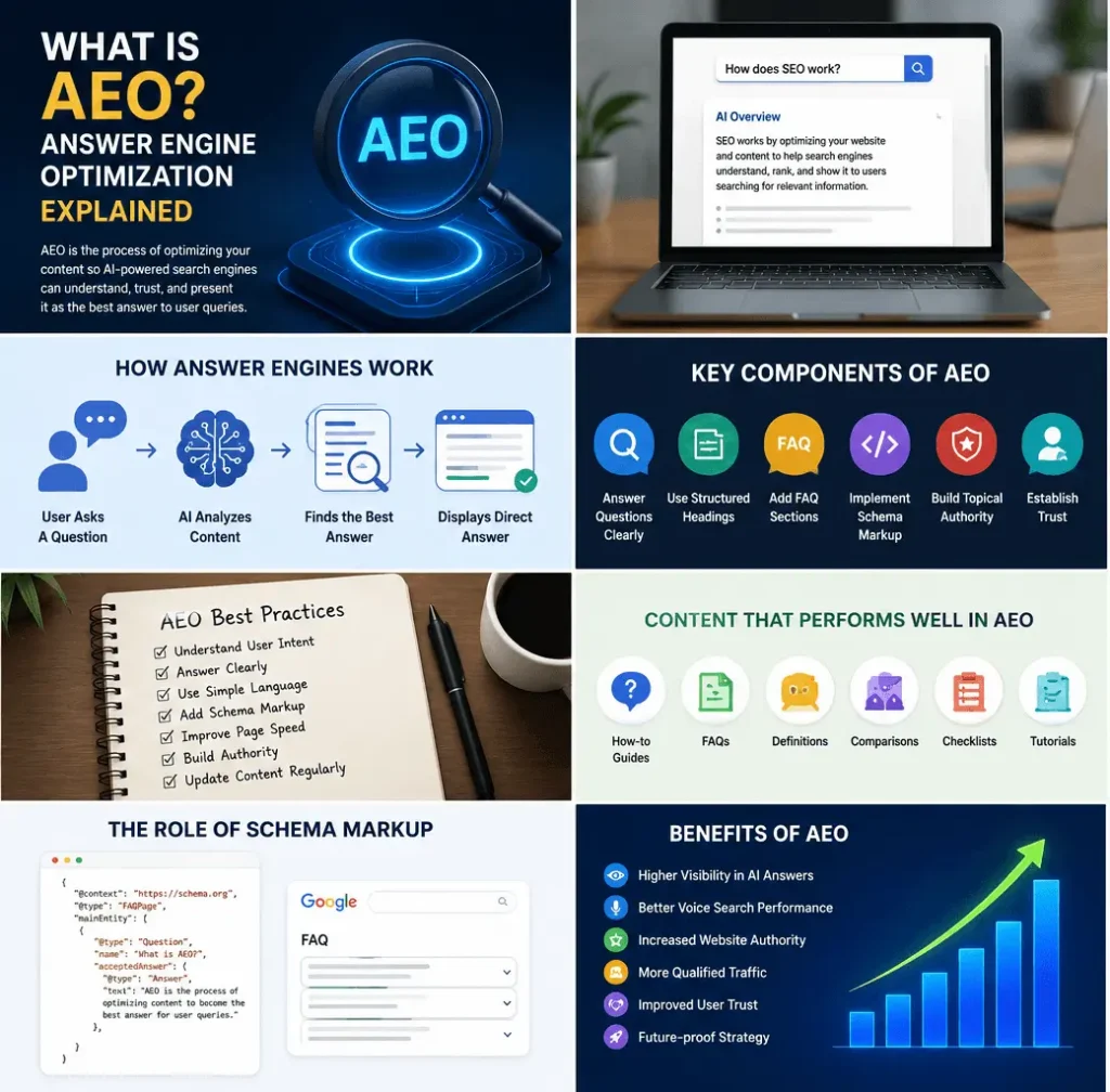 What Is AEO Answer Engine Optimization Explained