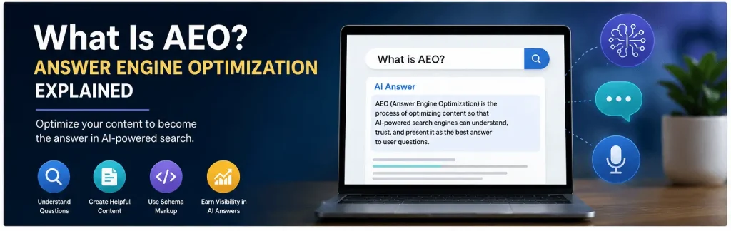 What Is AEO Answer Engine Optimization Explained